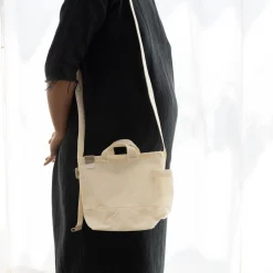 Anunfold Side Pocket Mini Bag - White