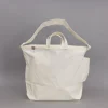 Anunfold Side Pocket Tote Bag - White