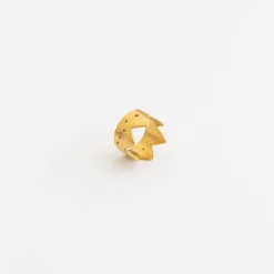 Black Barc 'Crown Band' Ring With Gemstones