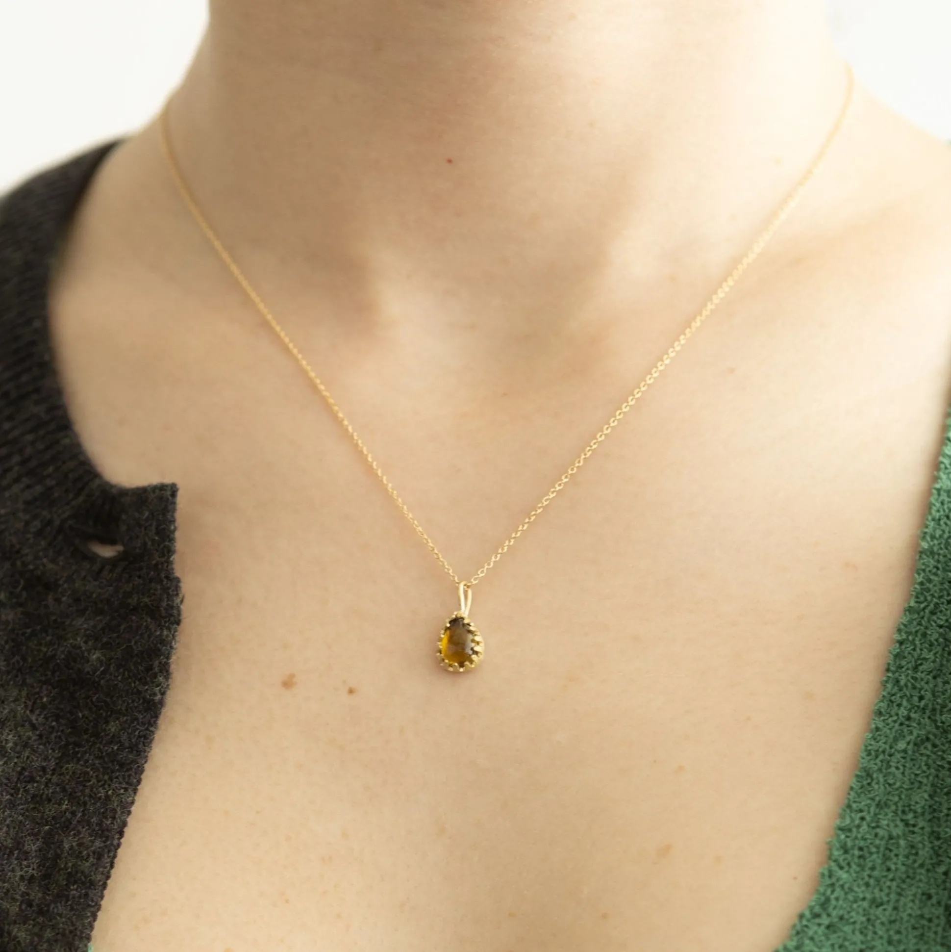 Black Barc 'Fuku' Necklace No. 7