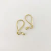 Black Barc 'Hebi' Twisted Earrings With Diamond
