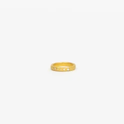 Black Barc 'Jyun' Ring With Diamonds