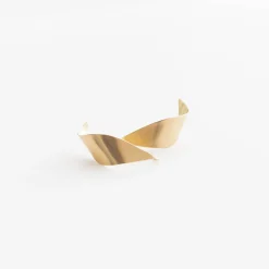 Black Barc 'Kare' Earrings Large (Pair)