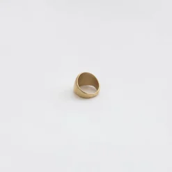 Black Barc 'Noki Cigar Band' Ring With Diamond