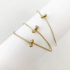 Black Barc 'Ren' Bracelet With Diamonds Special Order