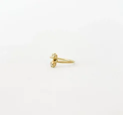 Black Barc 'Ren' Ring With Diamonds - Special Order
