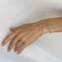 Black Barc 'Ren' Ring With Diamonds - Special Order