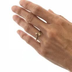Black Barc 'Ren' Ring With Diamonds - Special Order