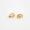 Black Barc 'Roly-Poly' Earrings No. 2 & No 3. (Pair)