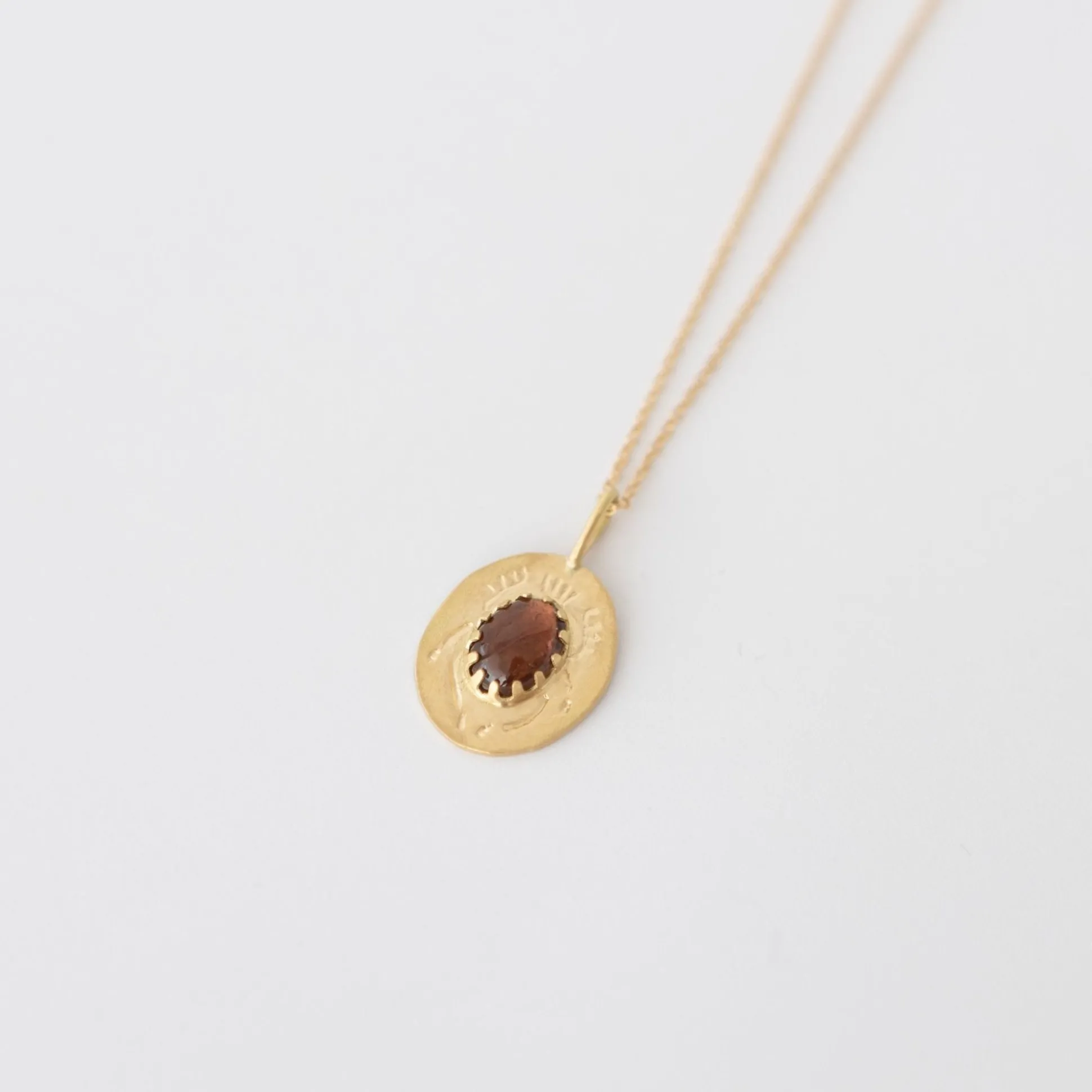Black Barc 'Scarab' Signet Necklace No. 12