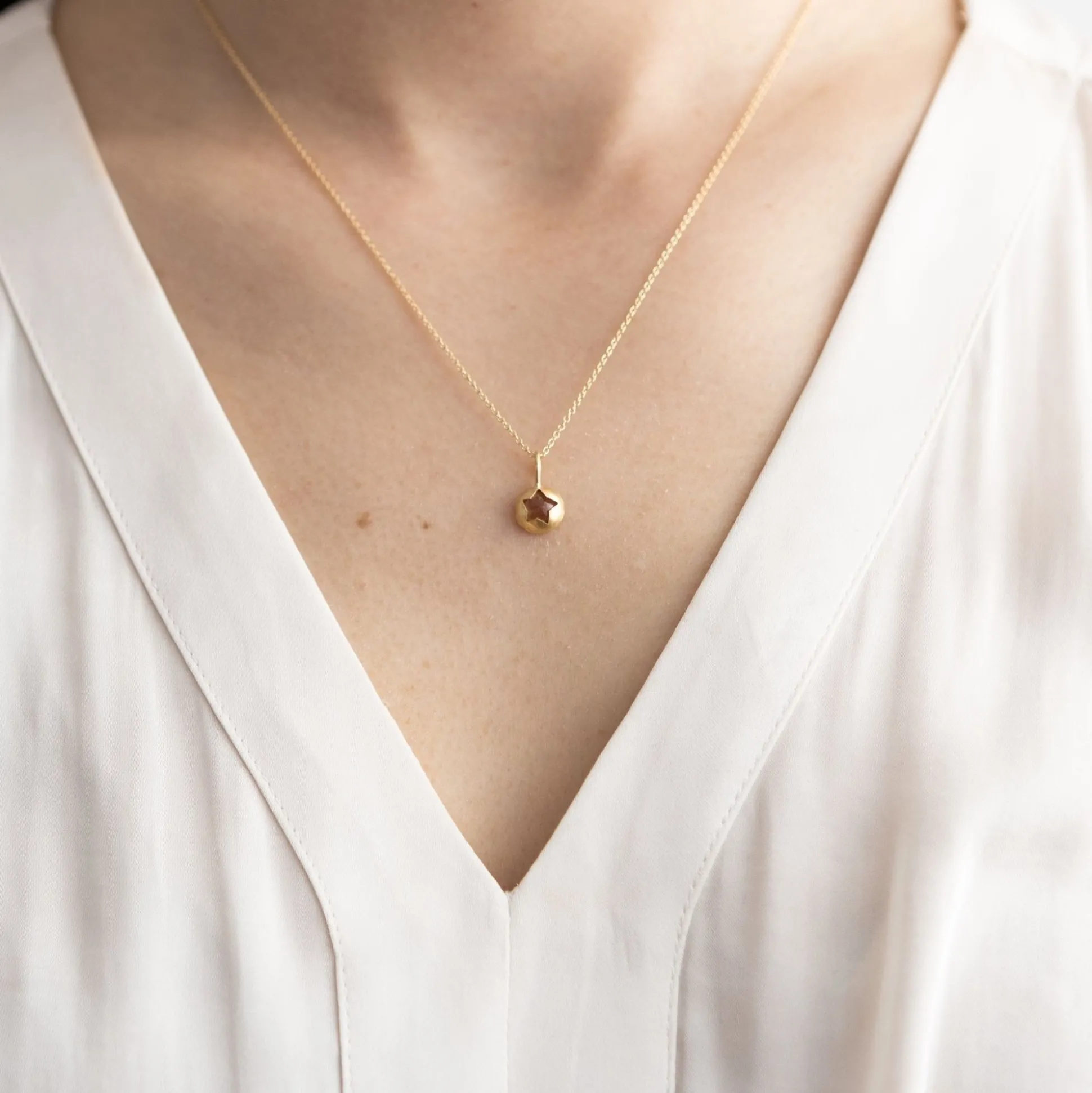 Black Barc 'Star' Necklace No. 2