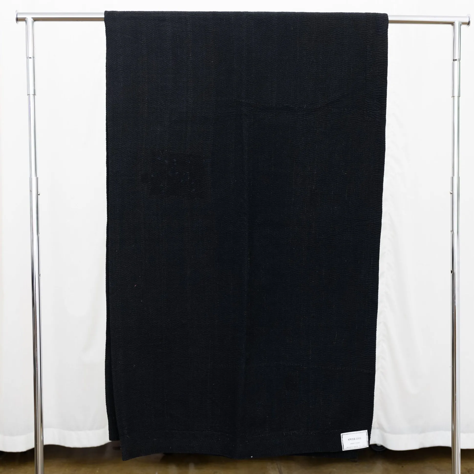Black Over Dye Blankets: Mud + Sharimbai + Indigo