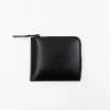 Cdg Zip-Around Very Black Wallet