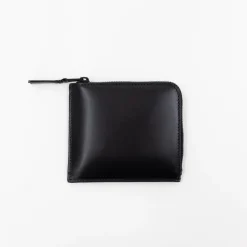 Cdg Zip-Around Very Black Wallet