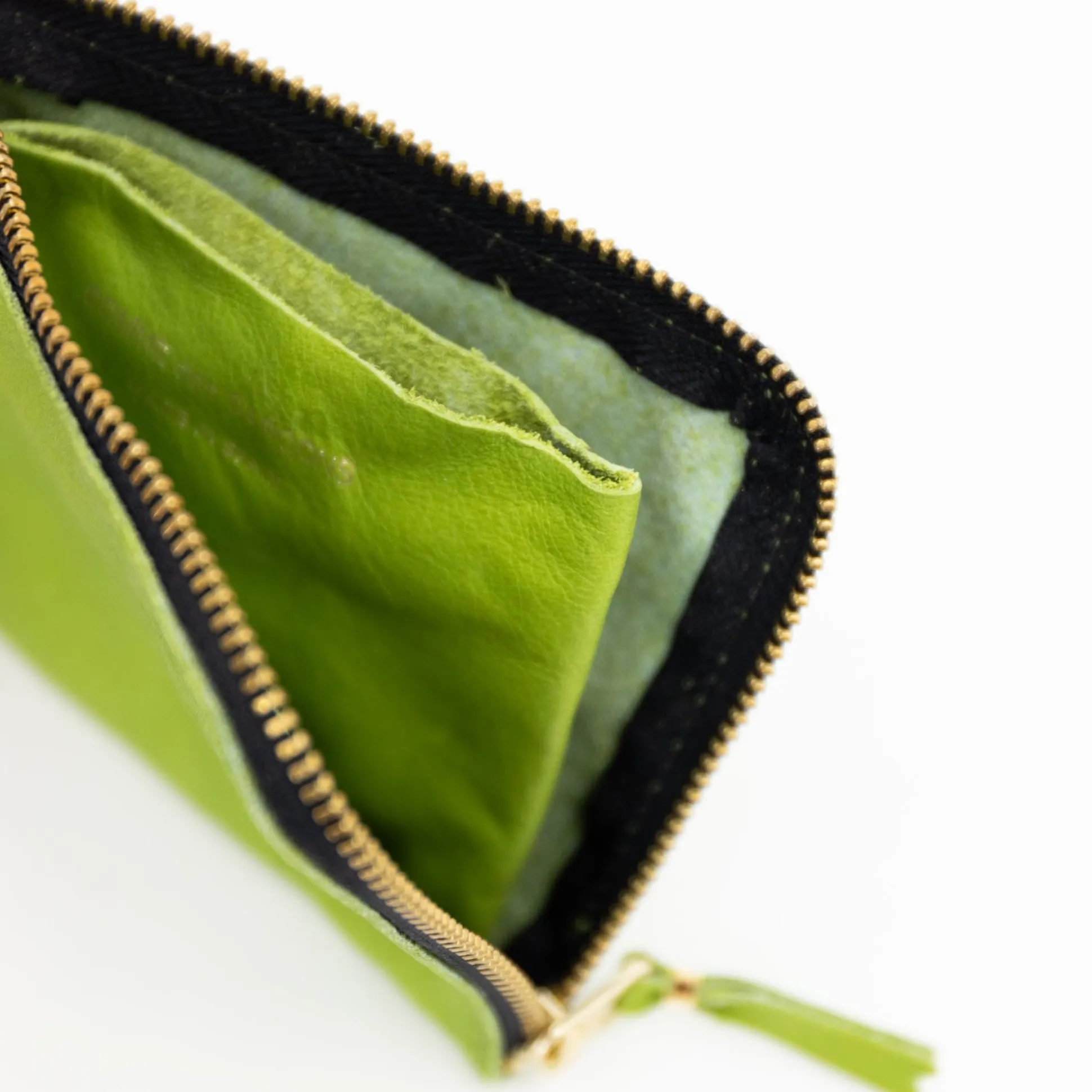 Cdg Zip-Around Washed Wallets Sa3100Ww