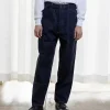 Comoli Denim Belted Pt X01-03001