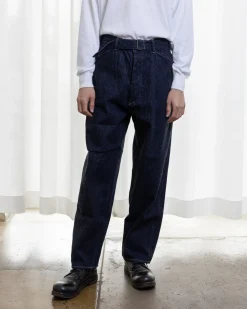 Comoli Denim Belted Pt X01-03001