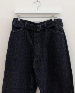 Comoli Denim Belted Pt X01-03001