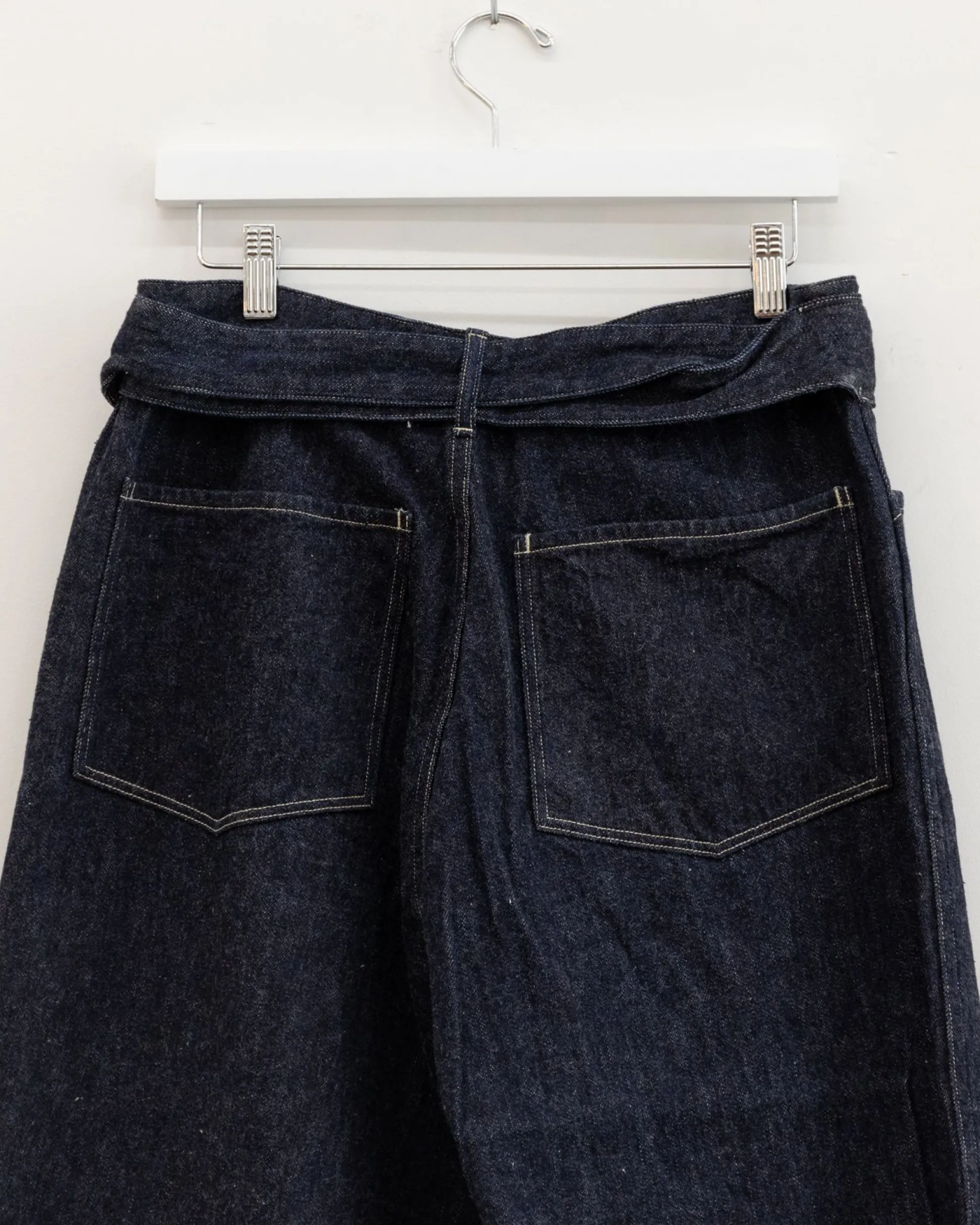 Comoli Denim Belted Pt X01-03001