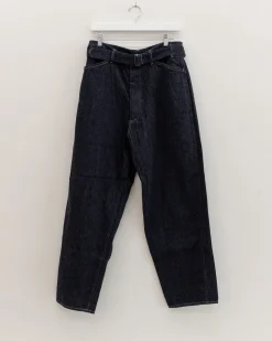 Comoli Denim Belted Pt X01-03001