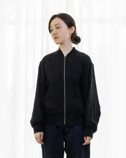 Comoli Linen Double Cloth Zip Blouson X01-01023