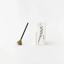 Elemense Acorn Brass Incense Holder
