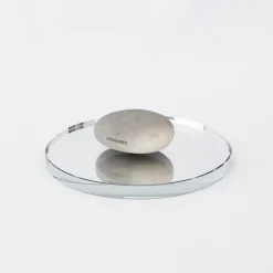 Elemense Glass Mirror Tray