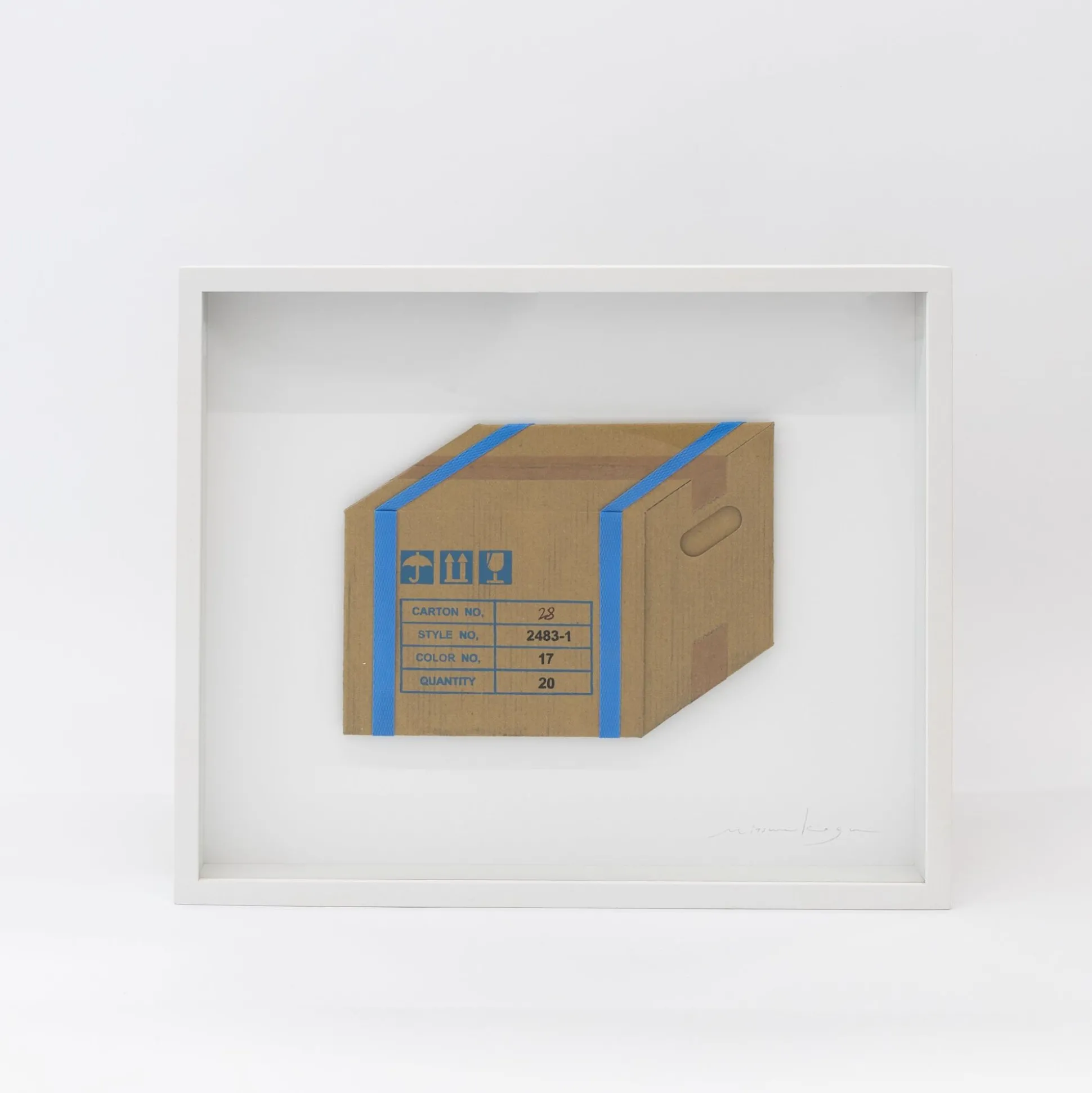 Flatworks Box #3 (2024) By Mitsuru Koga