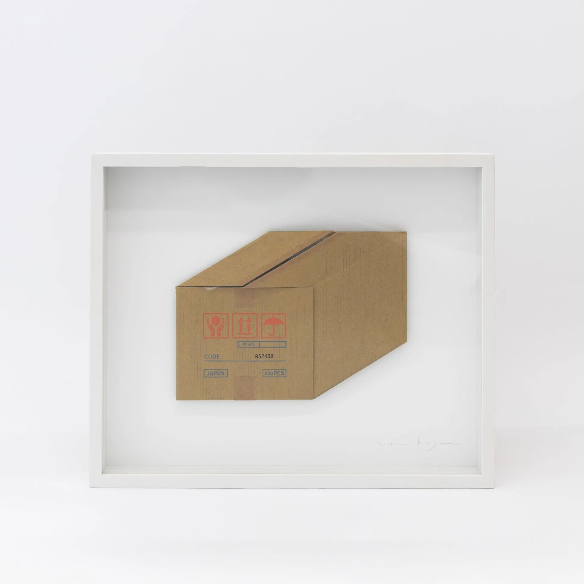 Flatworks Box #2 (2024) By Mitsuru Koga