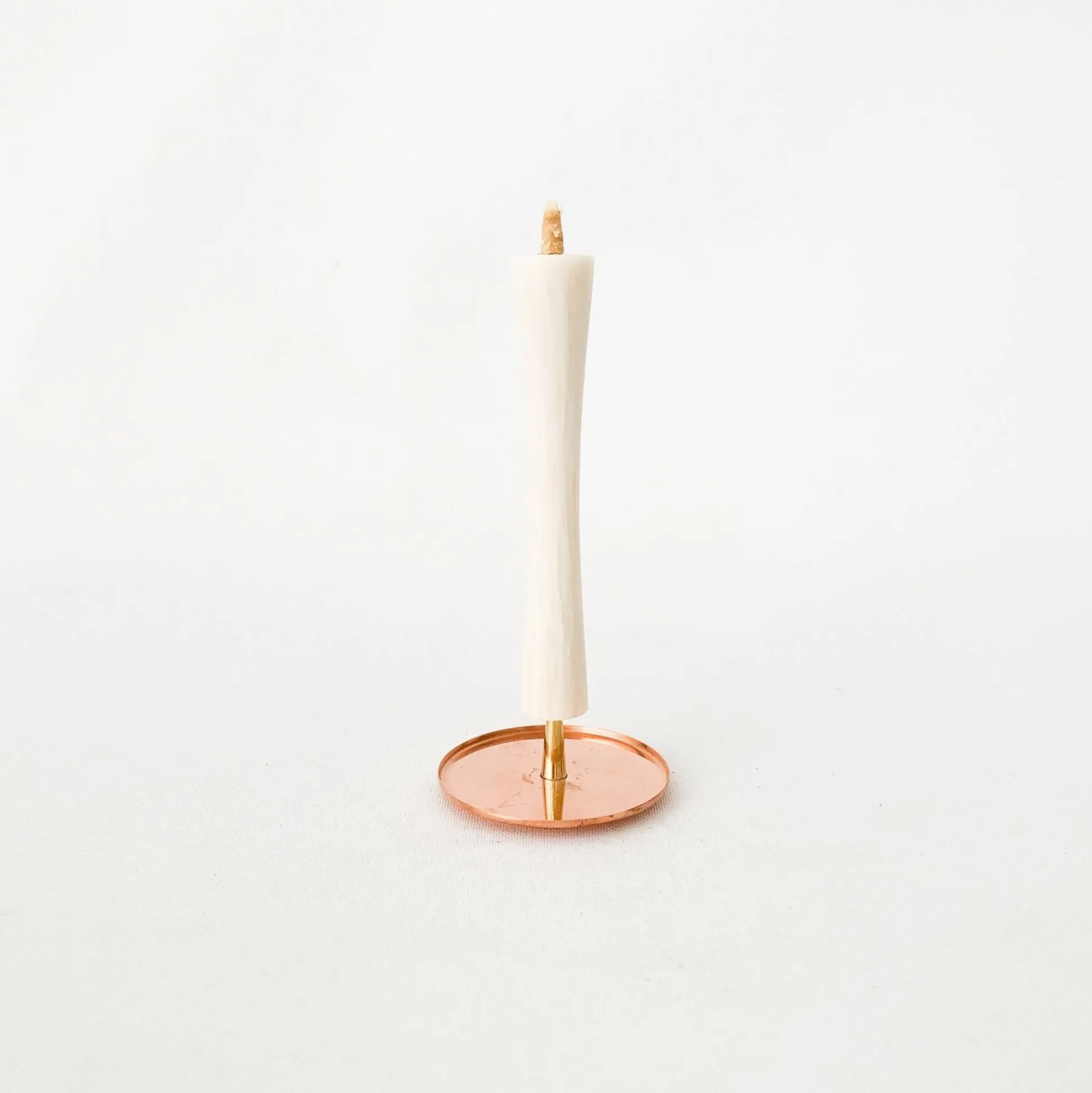 F/Style Copper Candle Stand