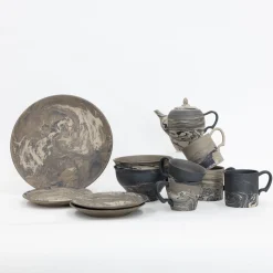 Gena Kuwan Ceramic Bowl - Black