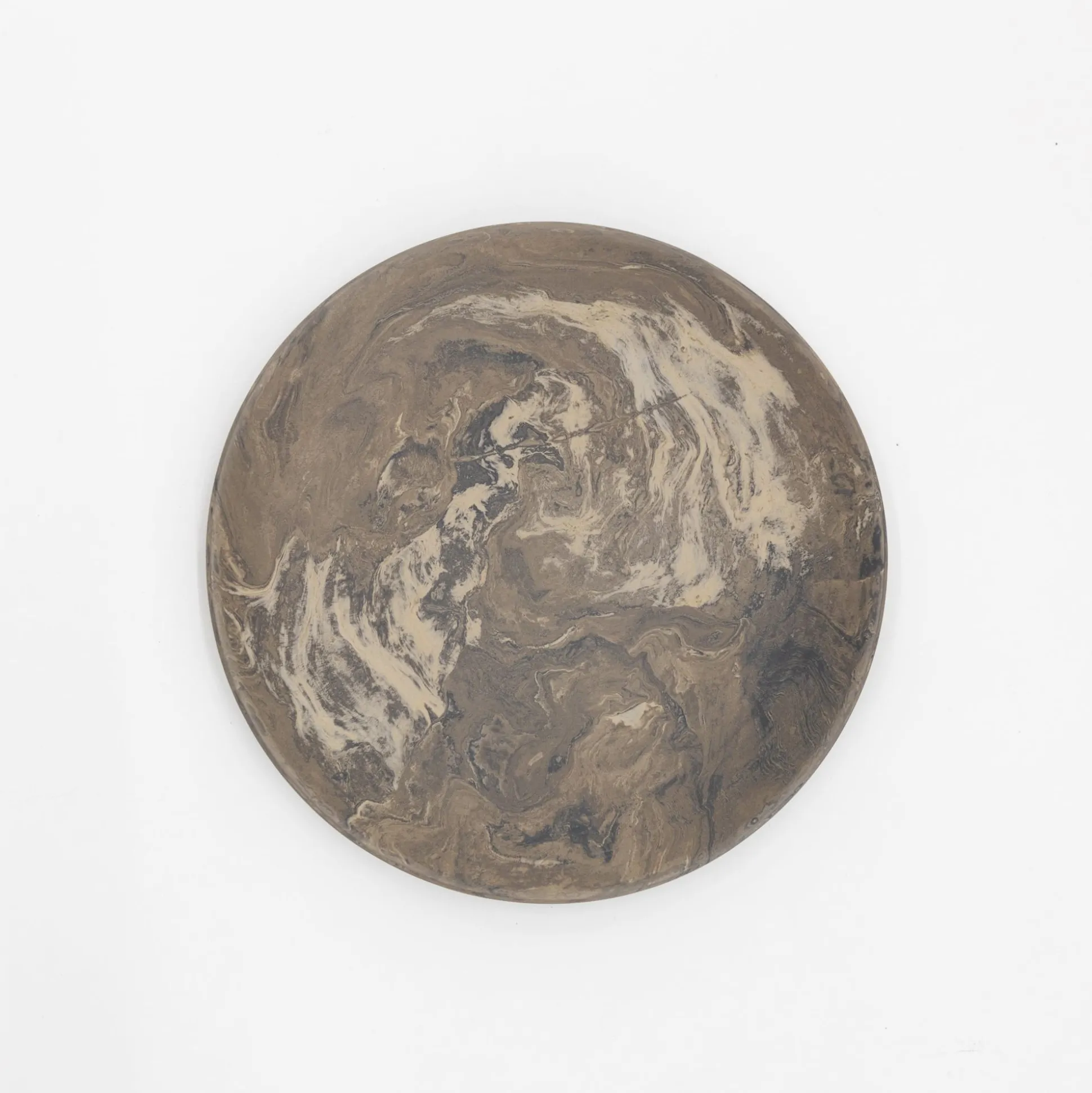 Gena Kuwan Ceramic Plate Large - White
