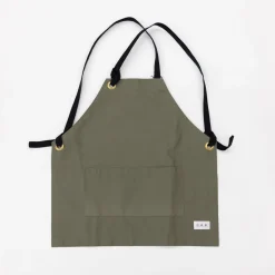 G.K.P Kids Apron - Ages 7 To 12 (Olive Color Only)