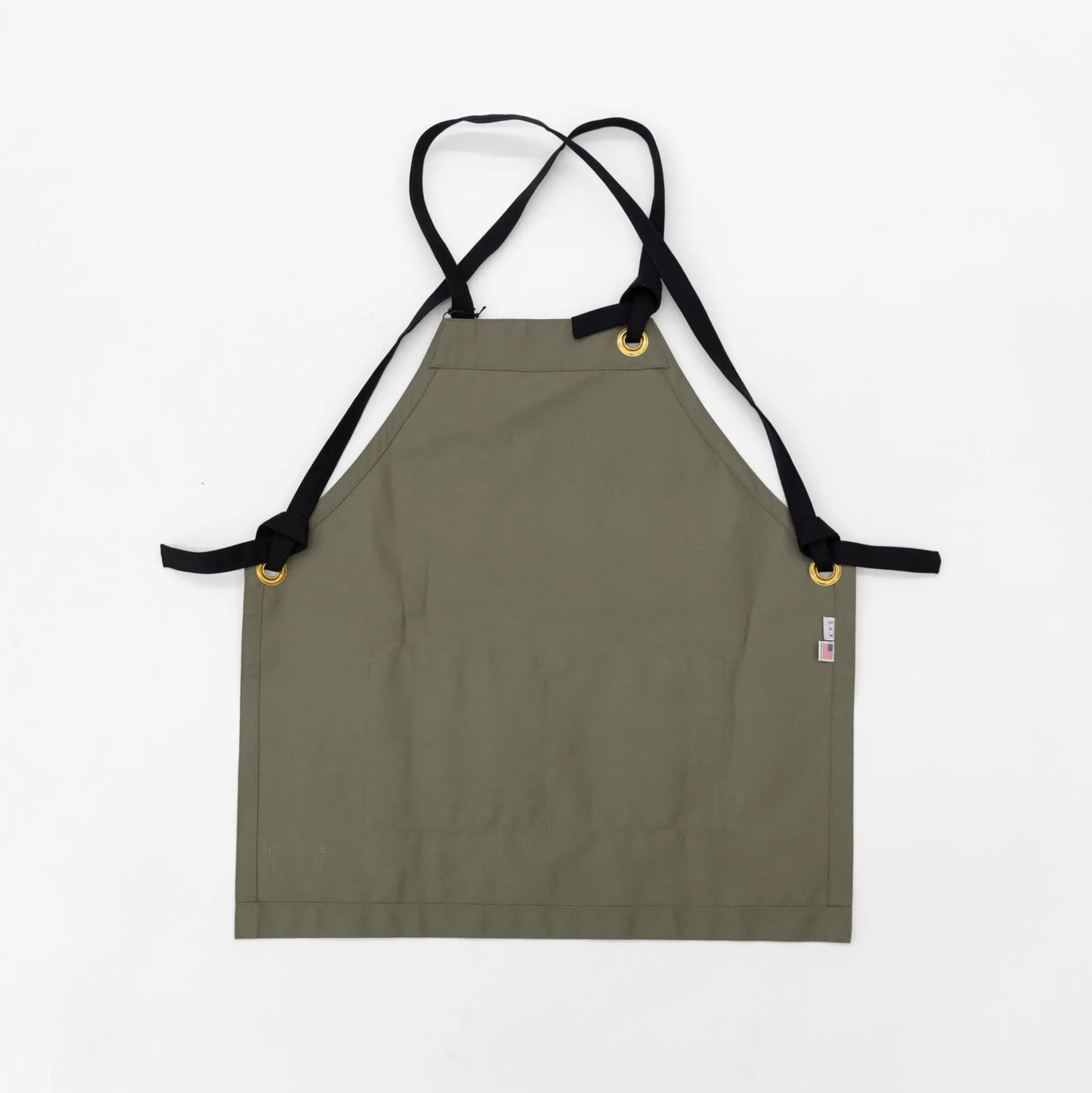 G.K.P Kids Apron - Ages 7 To 12 (Olive Color Only)