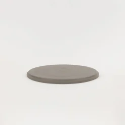Haw105 - Plate / Lid Ash White O 10"