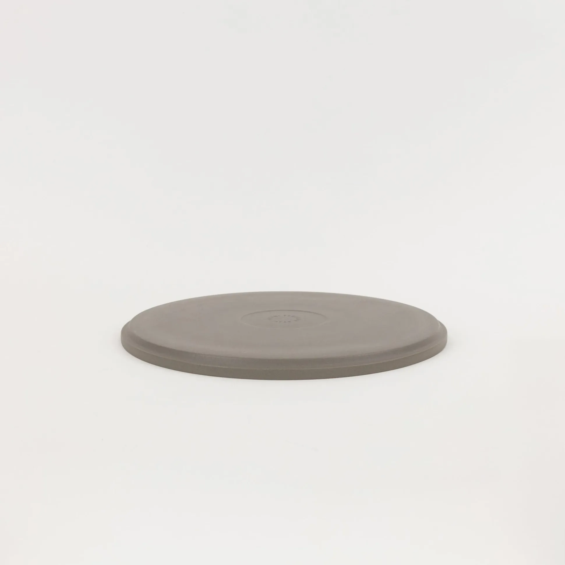 Haw105 - Plate / Lid Ash White O 10"