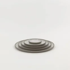 Haw101 - Plate / Lid Ash White O 3.3/8