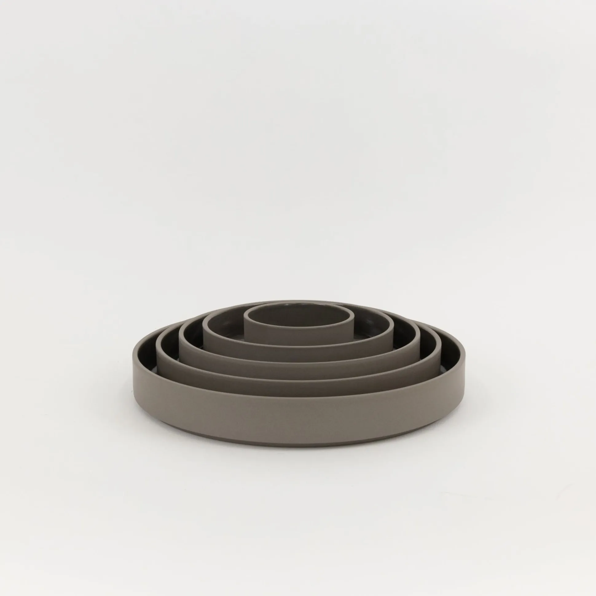 Hdg111 - Bowl Dark Gray O 10"