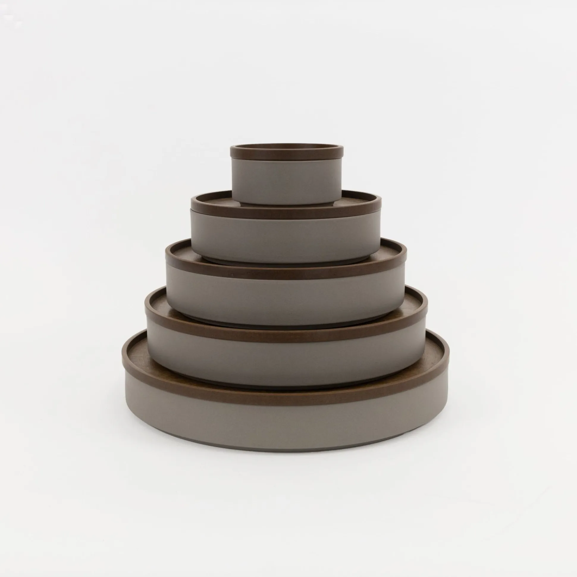 Hdg111 - Bowl Dark Gray O 10"