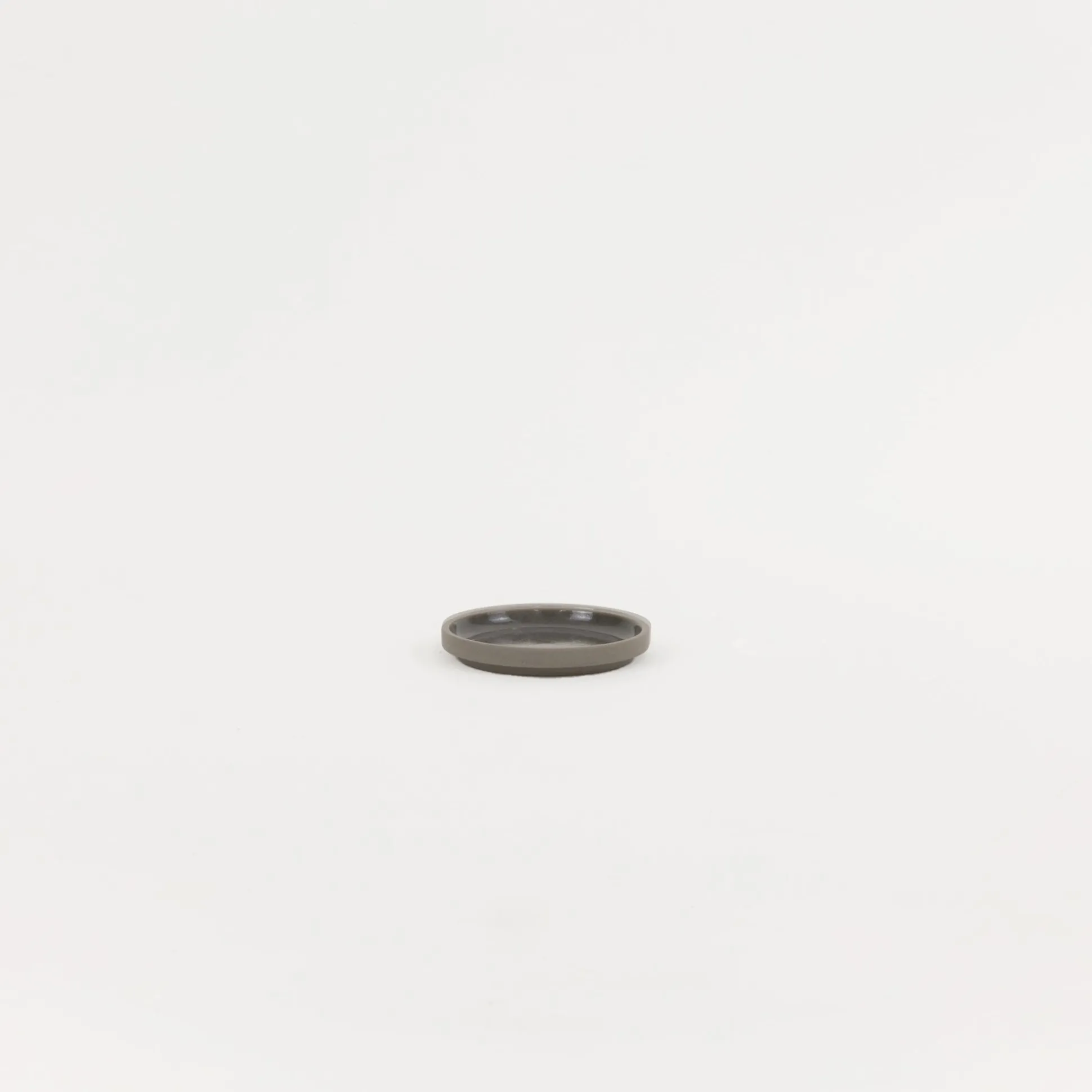 Hdg101 - Plate / Lid Dark Gray O 3.3/8"