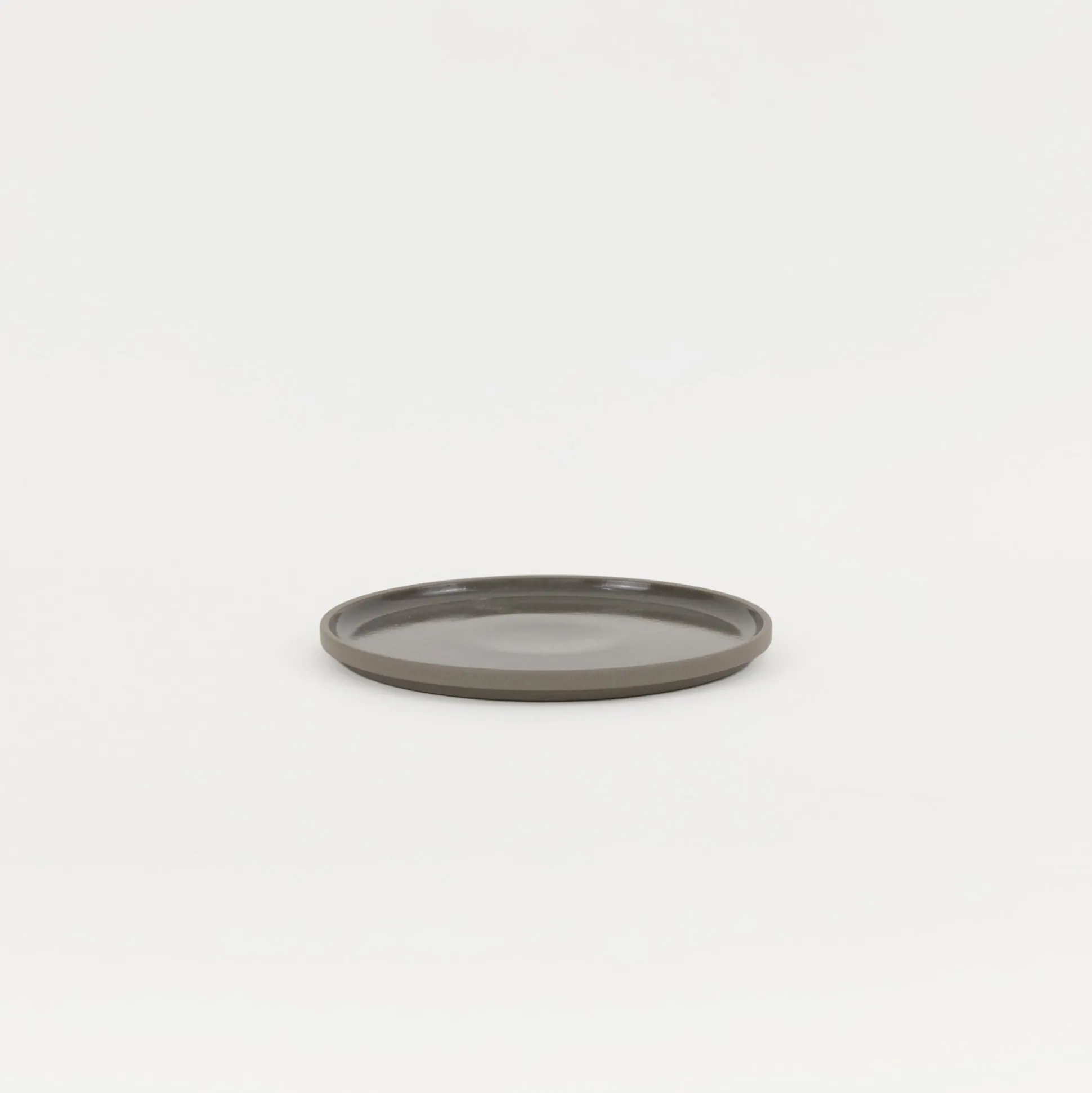 Hdg103 - Plate / Lid Dark Gray O 7.3/8"