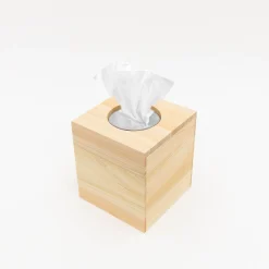 Hinoki Tissue Cube [Jc-335]