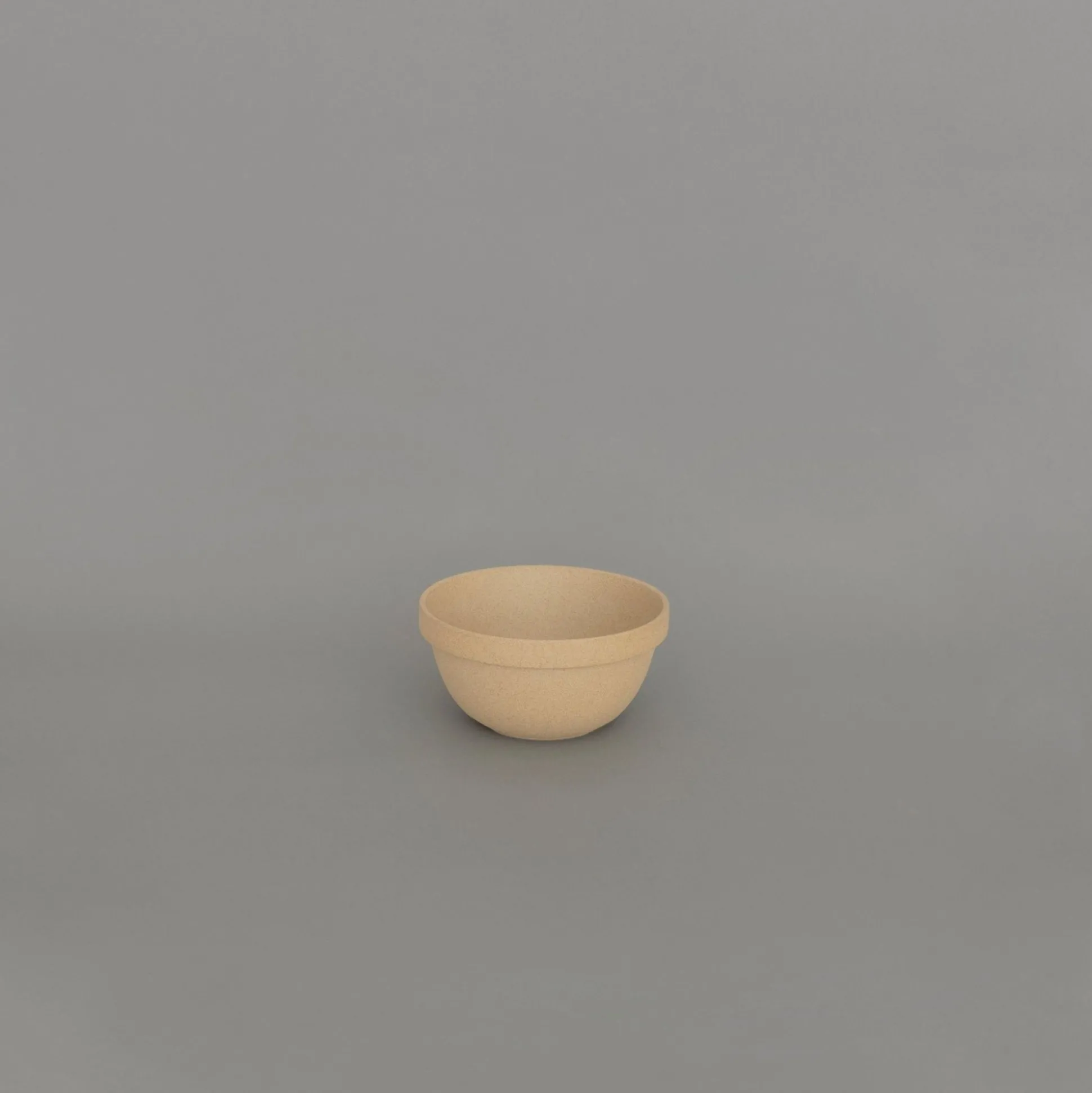 Hp048 - Mid-Deep Round Bowl Natural Small O 5.5/8"