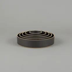 Hpb007 - Bowl Black O 3.3/8"