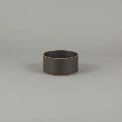 Hpb014 - Bowl Tall Black O 5.5/8"