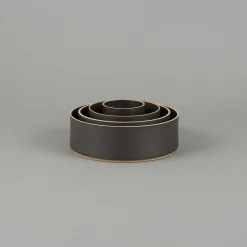 Hpb014 - Bowl Tall Black O 5.5/8"