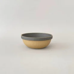 Hpb049 - Mid-Deep Round Bowl Black O 7.3/8"