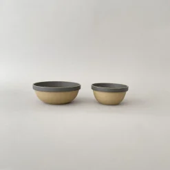 Hpb048 - Mid-Deep Round Bowl Black Small O 5.5/8