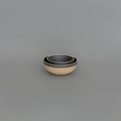 Hpb049 - Mid-Deep Round Bowl Black O 7.3/8