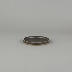 Hpb003 - Plate / Lid Black O 7.3/8"